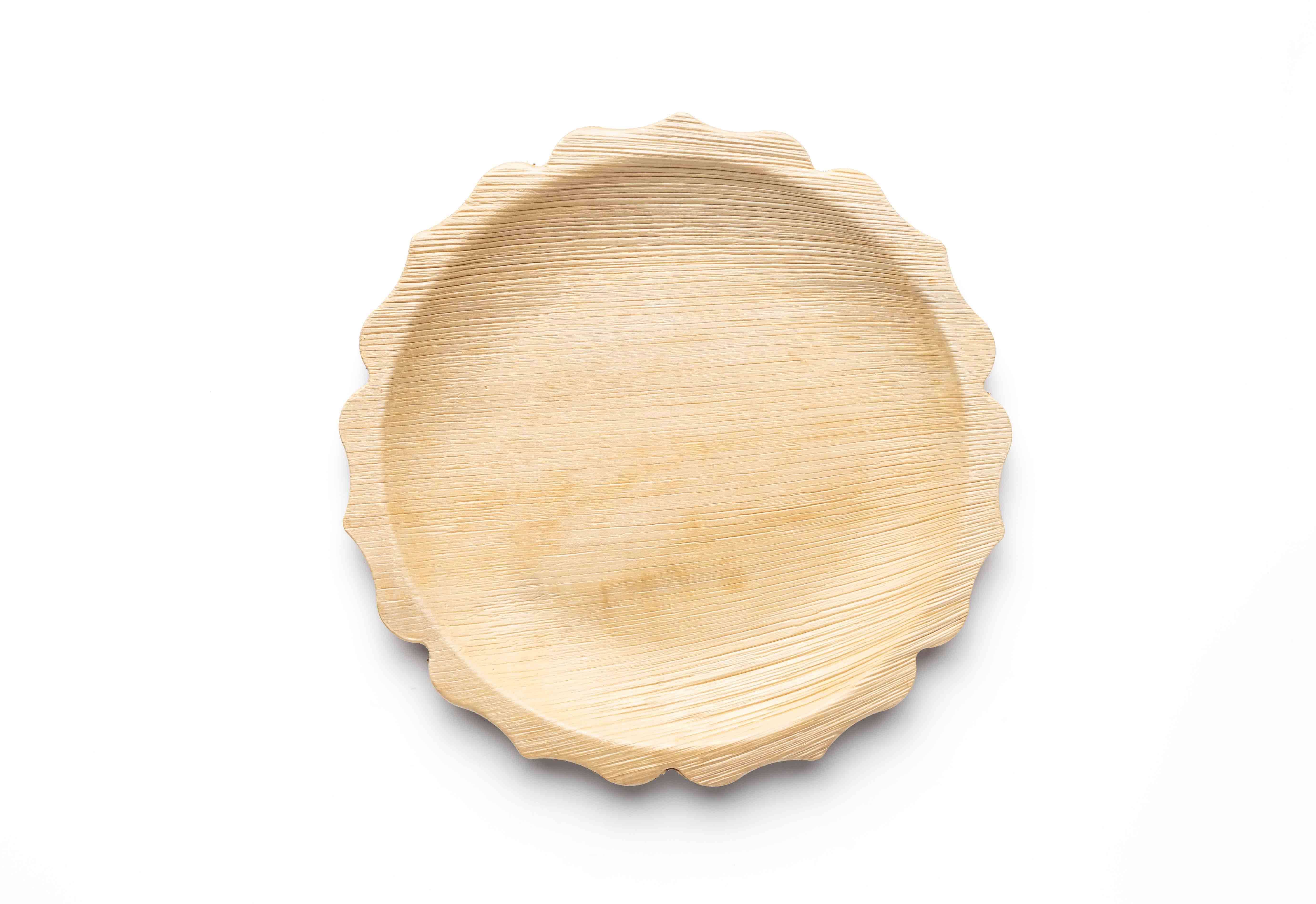 areca round plates